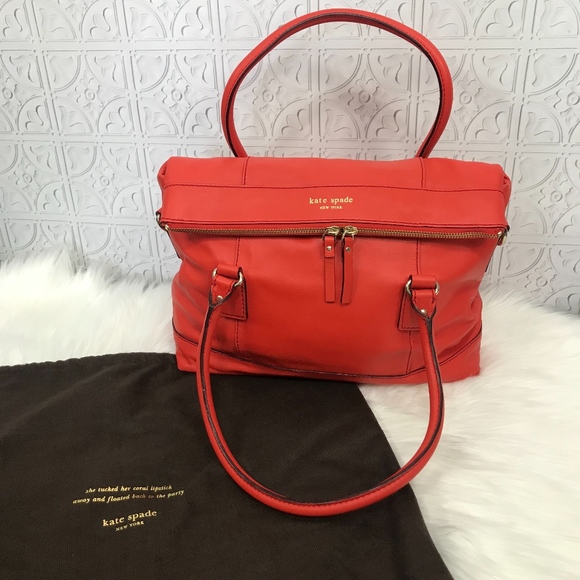Kate Spade Fremont Carmen Gazpacho Red Bag - Picture 4 of 8